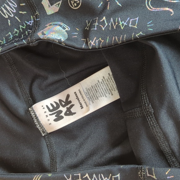 Zumba brand leggings size M - Picture 5 of 5